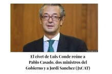 El civet de Luis Conde reúne a Pablo Casado, dos ministros del Gobierno y a Jordi Sànchez ( JxCAT)